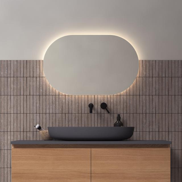 Oval mirrors