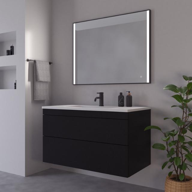 Nyborg mirror 1000x750 mm Black 