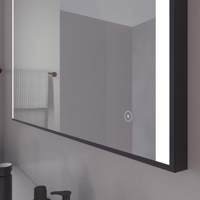 Nyborg mirror 1000x750 mm Black 