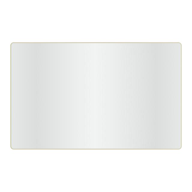 Refine mirror 1200x750 mm Brass