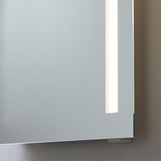 Mirror with plug